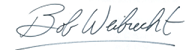 Bob Weibrecht Signature 